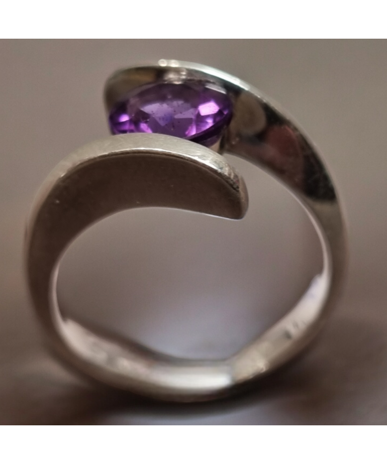 Bague améthyste Argent 925