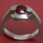 Bague Grenat Argent 925
