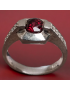 Bague Grenat Argent 925