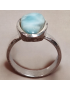 Bague Larimar Argent 925 Taille 55