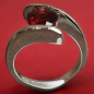 Bague Grenat Argent 925 Taille 52