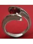 Bague Grenat Argent 925 Taille 52