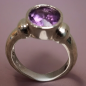 Bague améthyste Argent 925 Taille 50