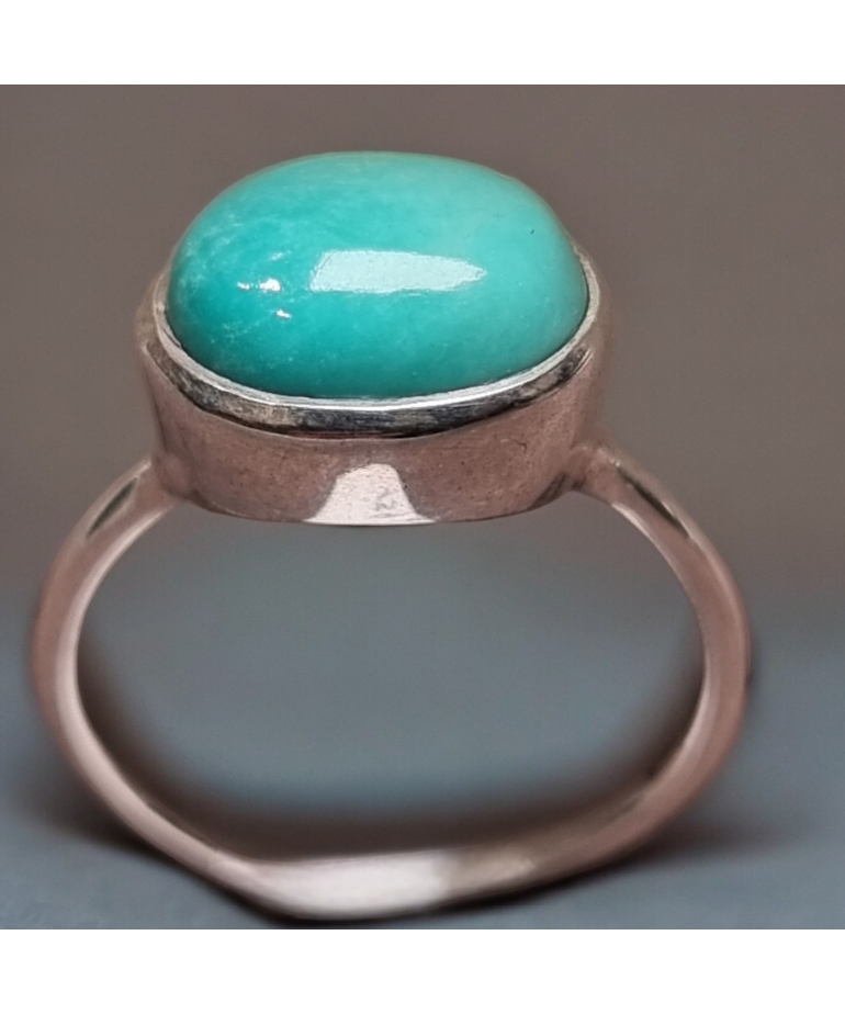 Bague Turquoise Argent 925 Taille 55