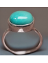 Bague Turquoise Argent 925 Taille 55