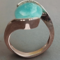 Bague Amazonite Argent 925 Taille 49