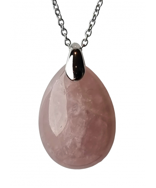 Pendentif Kunzite ovale