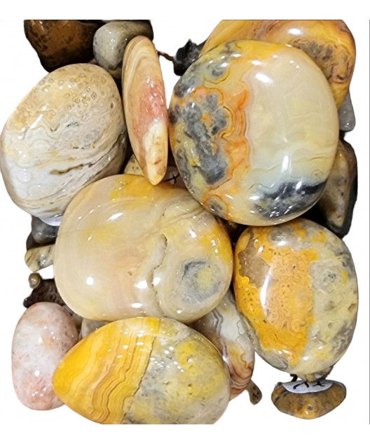 Pierre roulée Agate Crazy Lace