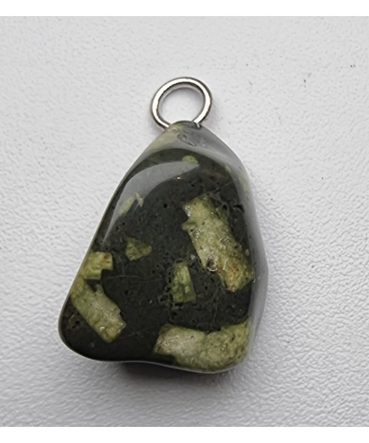 Pendentif Porphyre grecque vert