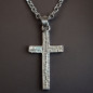 Pendentif Croix Argent 925 avec chaîne