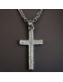 Pendentif Croix Argent 925 avec chaîne