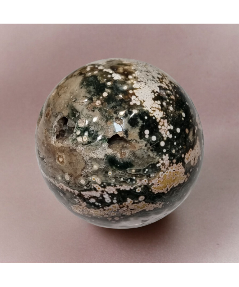 Boule Agate Orbiculaire