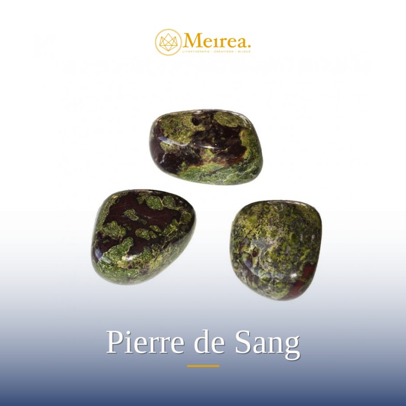 Pierre de sang : vertus, propriétés et bijoux