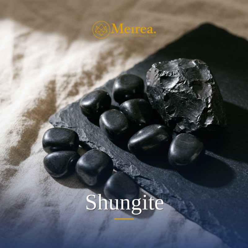 Shungite : vertus, propriétés et bijoux