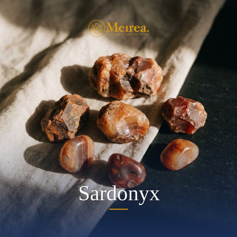 Sardonyx : vertus, propriétés et bijoux
