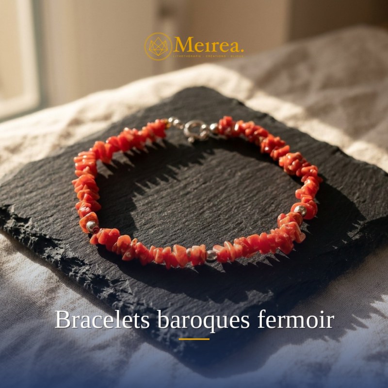 Bracelets baroques fermoir