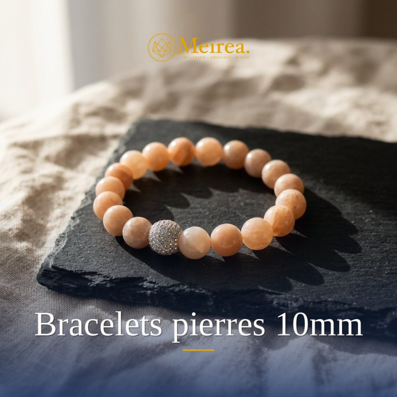 Bracelets pierres 10mm | Meirea