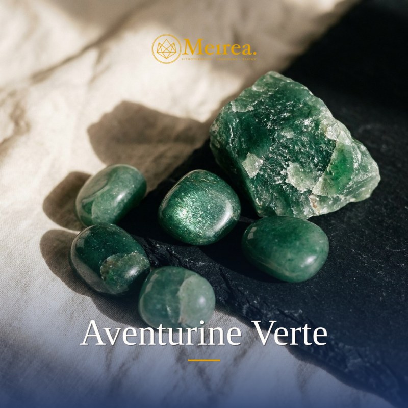 Aventurine Verte | Pierres de A à C | Meirea