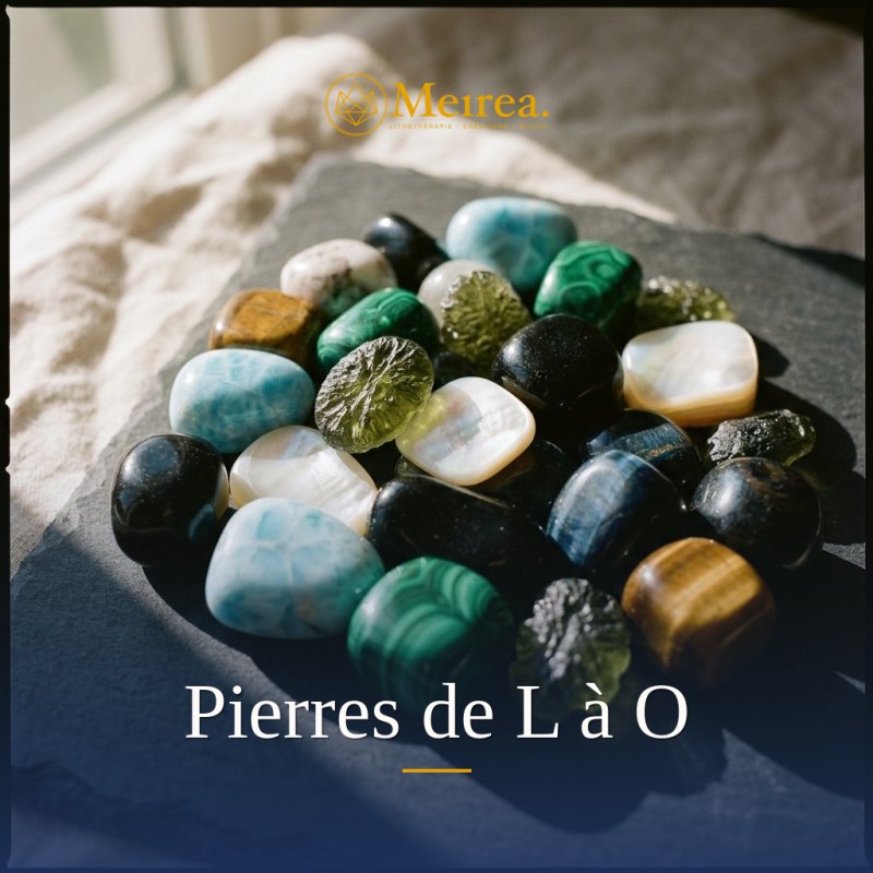Pierres de L à O