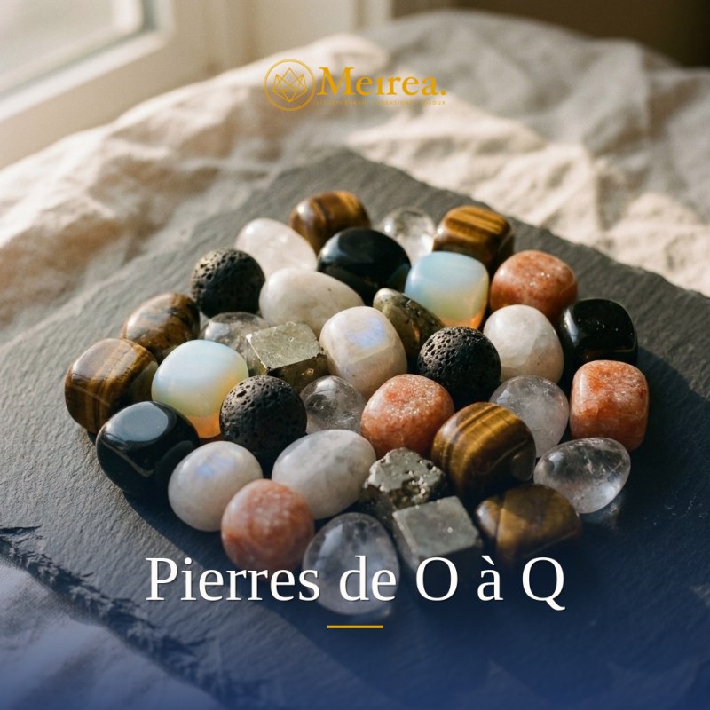 Pierres de O à Q