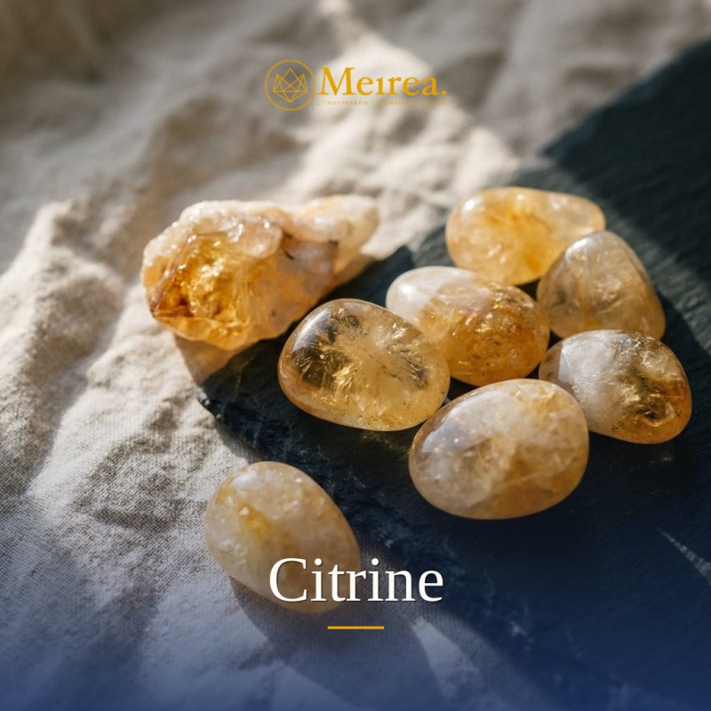Citrine : vertus, propriétés et bijoux