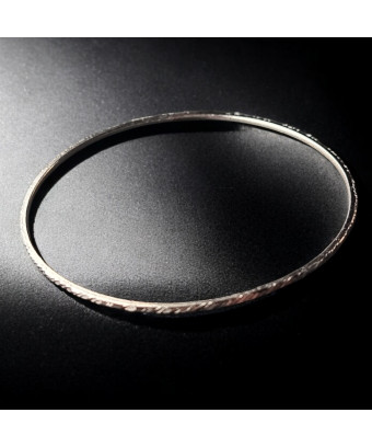Bracelet Acier strié enfant
