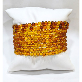 Bracelet Ambre Baltique Petites Pierres Roulées