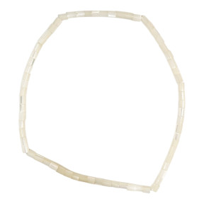 Bracelet Nacre Blanche Cylindre