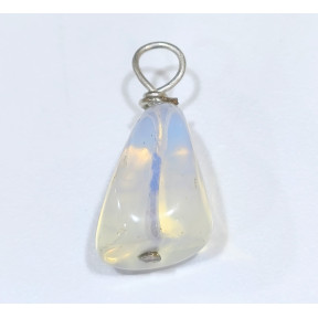 Pendentif Verre Opaline