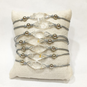 Bracelet Cristal de Roche sur Cordon