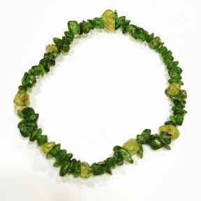 Bracelet Grenat Tsavorite Baroque