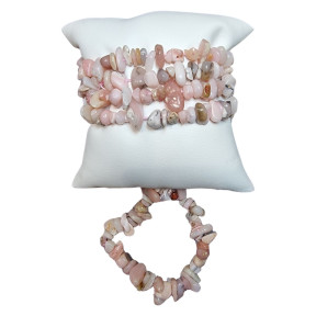 Bracelet Opale rose Baroque