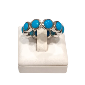 Bague Turquoise de Californie Argent 925 Taille 54