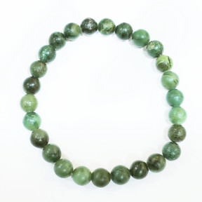Bracelet Diopside Pierres Rondes 6mm